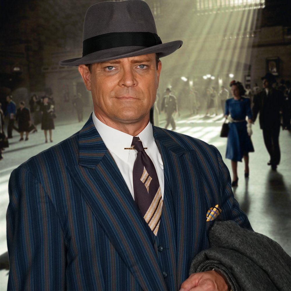 Mircea Oprea playing Samuel Ratchett in Murder on the Orient Express at the Garvin Theatre - Santa Barbara, CA